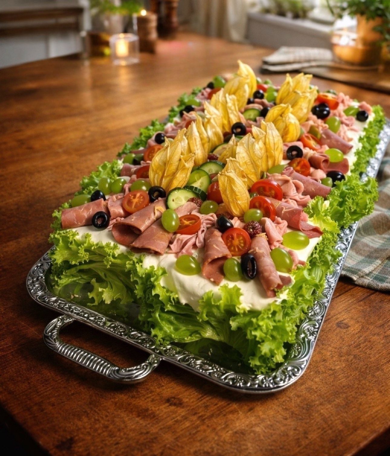 Smörgåstårta – Kött